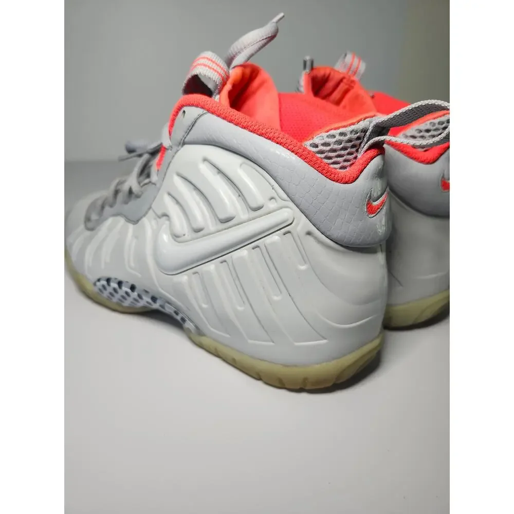 Nike Little Posite Pro Pure Platinum 7Y Athletic Sneaker Streetwear With Box